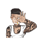 Tattoo ＆ The Gang (Body Art)（個別スタンプ：5）