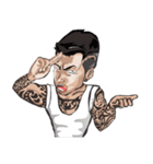 Tattoo ＆ The Gang (Body Art)（個別スタンプ：8）