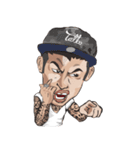 Tattoo ＆ The Gang (Body Art)（個別スタンプ：13）