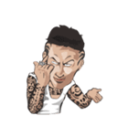 Tattoo ＆ The Gang (Body Art)（個別スタンプ：15）