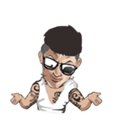 Tattoo ＆ The Gang (Body Art)（個別スタンプ：17）