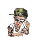 Tattoo ＆ The Gang (Body Art)（個別スタンプ：22）