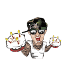 Tattoo ＆ The Gang (Body Art)（個別スタンプ：24）