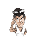 Tattoo ＆ The Gang (Body Art)（個別スタンプ：31）