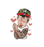 Tattoo ＆ The Gang (Body Art)（個別スタンプ：33）