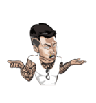 Tattoo ＆ The Gang (Body Art)（個別スタンプ：34）