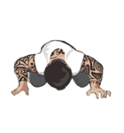Tattoo ＆ The Gang (Body Art)（個別スタンプ：35）