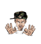 Tattoo ＆ The Gang (Body Art)（個別スタンプ：36）