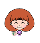 Brighteyes girl（個別スタンプ：11）