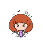 Brighteyes girl（個別スタンプ：12）