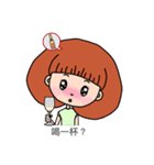 Brighteyes girl（個別スタンプ：14）
