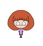 Brighteyes girl（個別スタンプ：16）