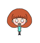 Brighteyes girl（個別スタンプ：22）