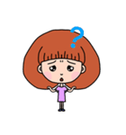 Brighteyes girl（個別スタンプ：23）