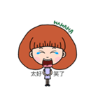 Brighteyes girl（個別スタンプ：25）