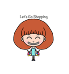 Brighteyes girl（個別スタンプ：26）