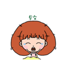 Brighteyes girl（個別スタンプ：33）