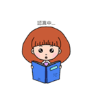 Brighteyes girl（個別スタンプ：37）