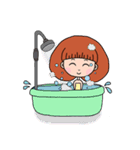 Brighteyes girl（個別スタンプ：39）