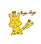 Giraffe-Momo（個別スタンプ：7）