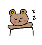 のんびりクマさん楽しくほのぼのしてるよ（個別スタンプ：28）