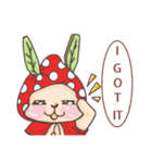 Strawberry matcha bunny's life（個別スタンプ：1）