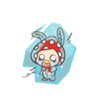 Strawberry matcha bunny's life（個別スタンプ：8）
