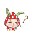 Strawberry matcha bunny's life（個別スタンプ：16）