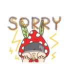 Strawberry matcha bunny's life（個別スタンプ：17）