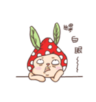 Strawberry matcha bunny's life（個別スタンプ：19）
