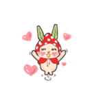 Strawberry matcha bunny's life（個別スタンプ：23）
