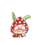 Strawberry matcha bunny's life（個別スタンプ：24）