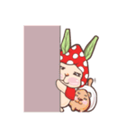 Strawberry matcha bunny's life（個別スタンプ：27）