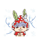 Strawberry matcha bunny's life（個別スタンプ：32）