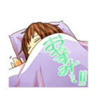 ジト目の女の子（個別スタンプ：12）