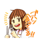 ジト目の女の子（個別スタンプ：20）