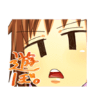 ジト目の女の子（個別スタンプ：21）