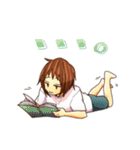 ジト目の女の子（個別スタンプ：23）