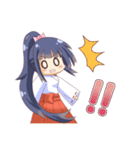 巫女の一日。（個別スタンプ：4）