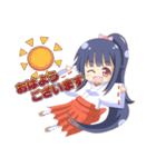 巫女の一日。（個別スタンプ：15）