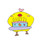 Chicken Yellow（個別スタンプ：8）