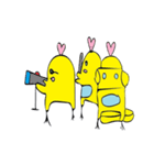 Chicken Yellow（個別スタンプ：35）
