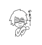メガネマスク（個別スタンプ：14）