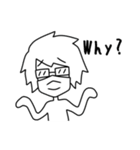 メガネマスク（個別スタンプ：17）