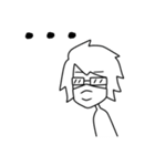 メガネマスク（個別スタンプ：30）