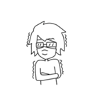 メガネマスク（個別スタンプ：34）