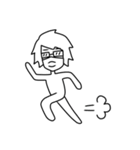 メガネマスク（個別スタンプ：38）