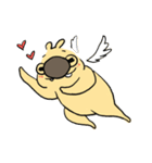 Yellow Bear funny life（個別スタンプ：1）