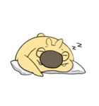 Yellow Bear funny life（個別スタンプ：10）