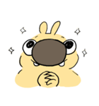 Yellow Bear funny life（個別スタンプ：17）